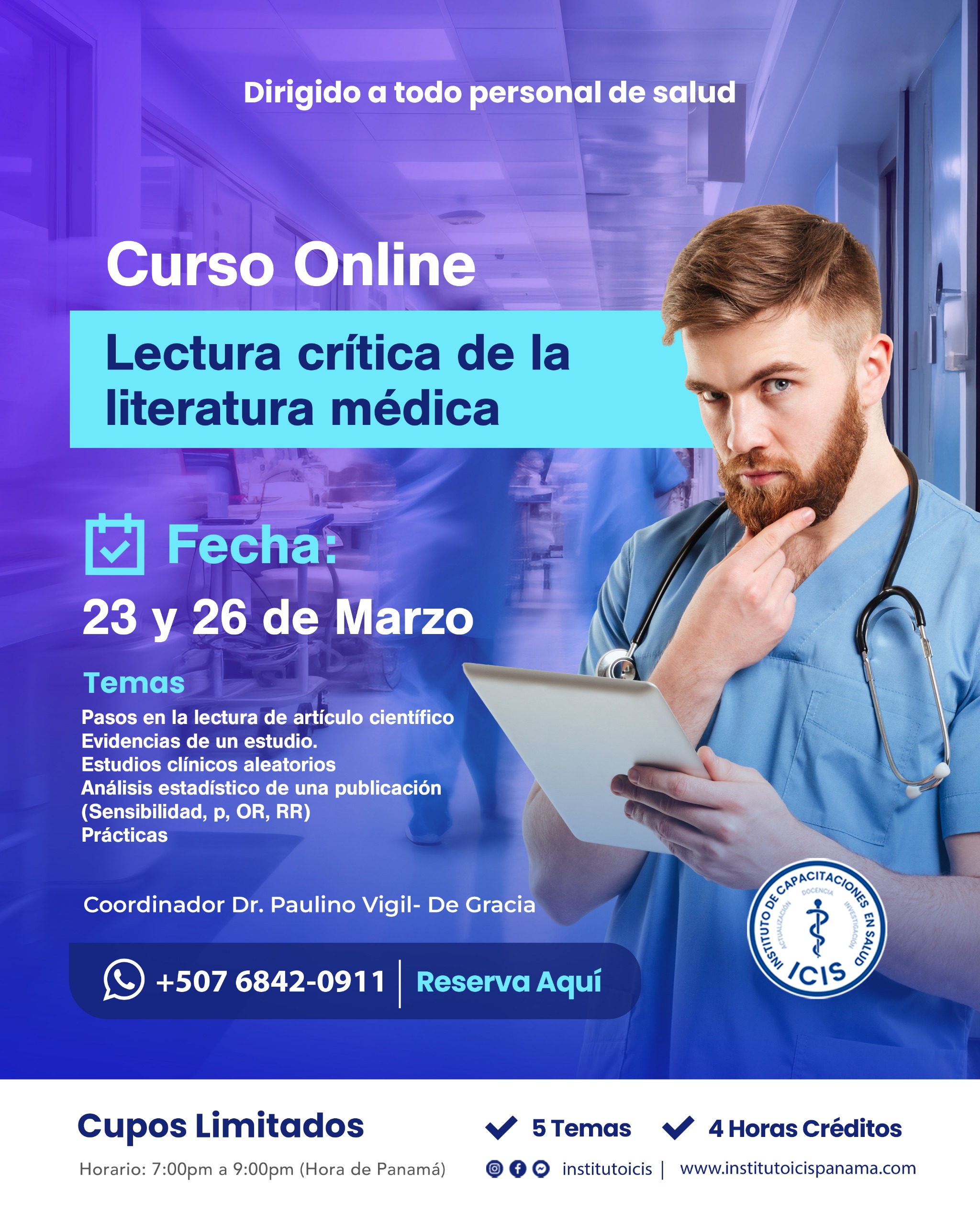 CURSO DE LECTURA CRITICA DE MARZO 2026