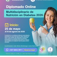 DIPLOMADO MULTIDISCIPLINARIO DE NUTRICIÓN EN DIABETES MAYO 2026