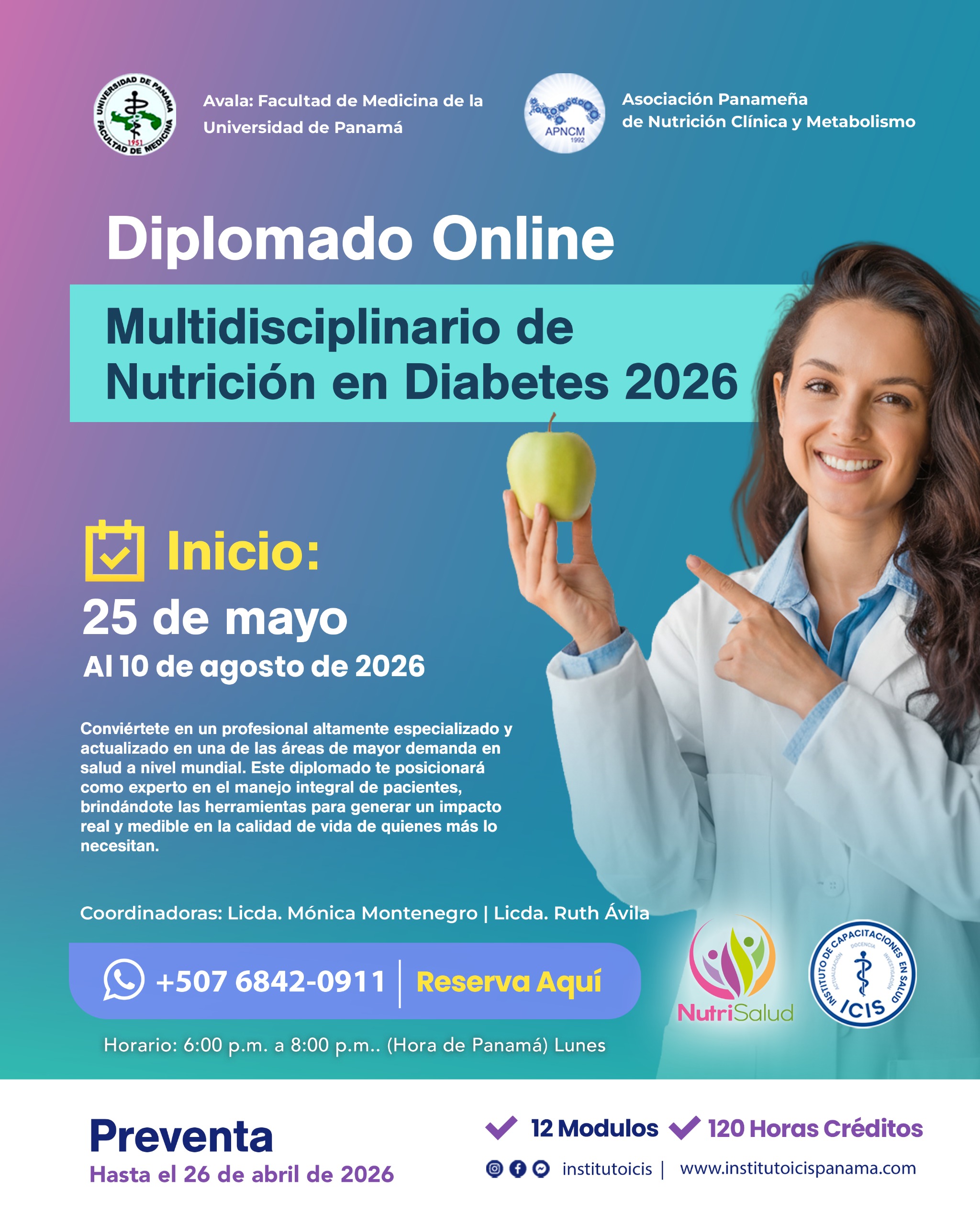 DIPLOMADO DE DIABETES DE MAYO 2026