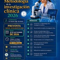 DIPLOMADO DE METODOLOGÍA DE LA INVESTIGACIÓN CLÍNICA SEPTIEMBRE 2026