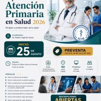 DIPLOMADO DE ATENCIÓN PRIMARIA EN SALUD AGOSTO 2026